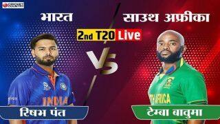IND vs SA 2nd T20I LIVE: भारत बनाम साउथ अफ्रीका दूसरा T20I मैच लाइव स्कोरकार्ड & अपडेट्स